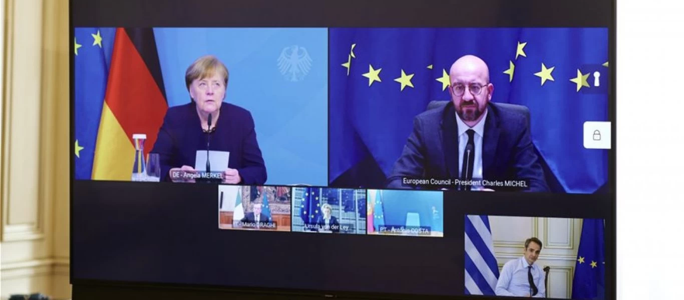 Σε τηλεδιάσκεψη με τον Σαρλ Μισέλ ο Κ.Μητοστάκης - Στο επίκεντρο πιστοποιητικό εμβολιασμού και Τουρκία